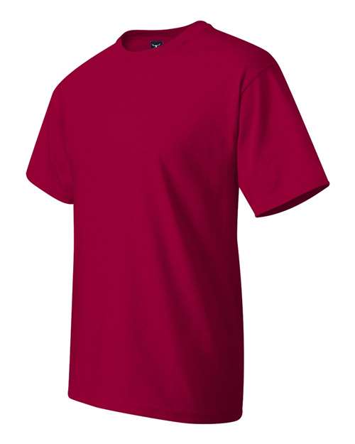 Hanes 518T Unisex Beefy-T® Tall T-Shirt - Deep Red - side
