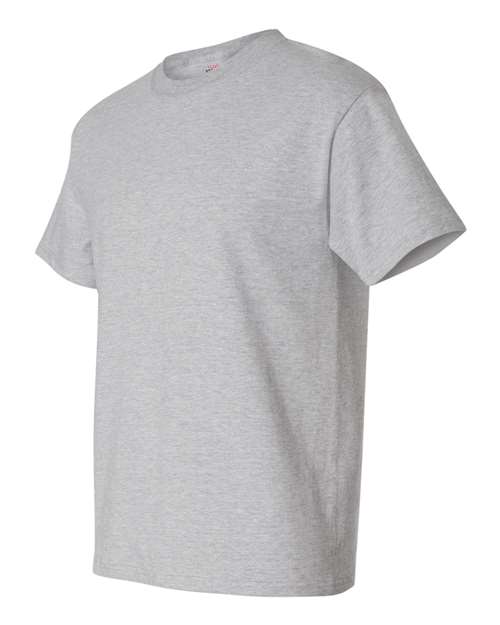 Hanes 518T Unisex Beefy-T® Tall T-Shirt - Light Steel - side