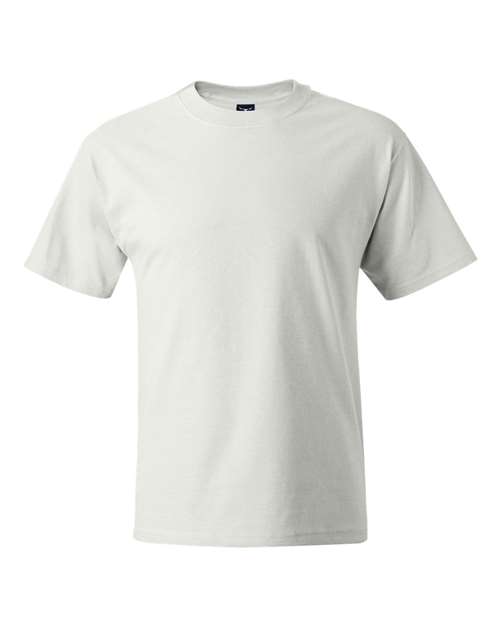 Hanes 518T Unisex Beefy-T® Tall T-Shirt - White - front