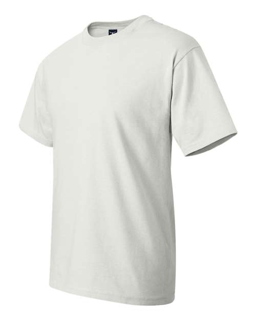 Hanes 518T Unisex Beefy-T® Tall T-Shirt - White - side
