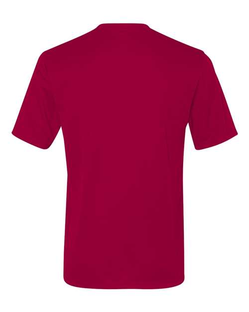 Hanes 4820 Unisex Cool DRI® Performance T-Shirt - Deep Red - back