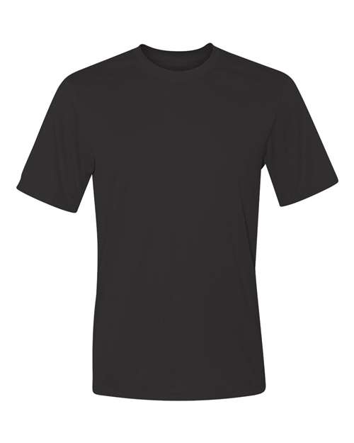 Hanes 4820 Unisex Cool DRI® Performance T-Shirt - Black - front