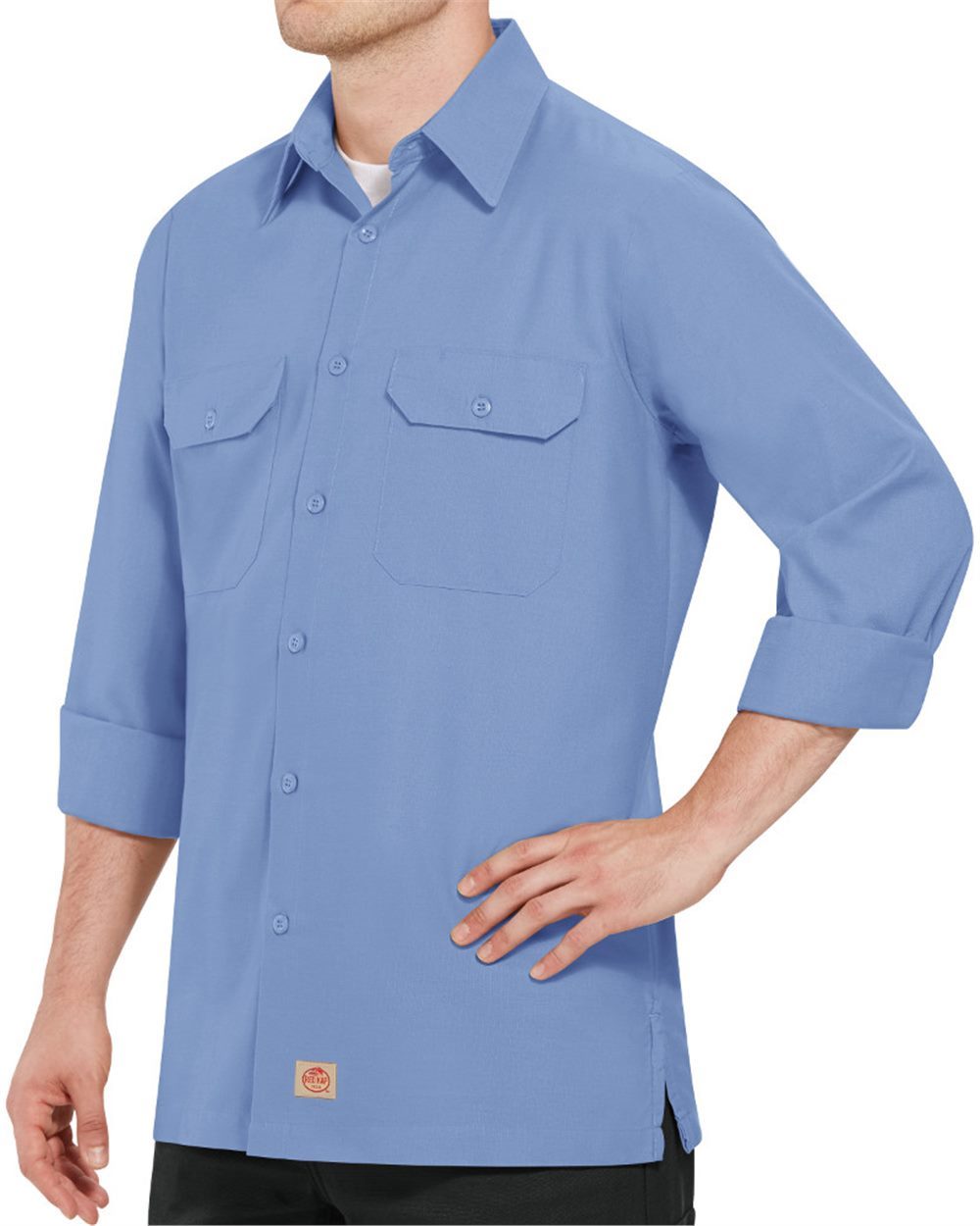 Red Kap SY50 Men's Ripstop Long Sleeve Shirt - style