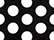 Carmel Towel Company C3060P Polka Dot Velour Beach Towel - Black - swatch