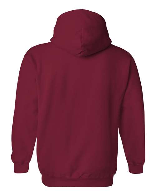 Gildan 18500 Unisex Heavy Blend™ Hooded Sweatshirt - Cardinal Red - back
