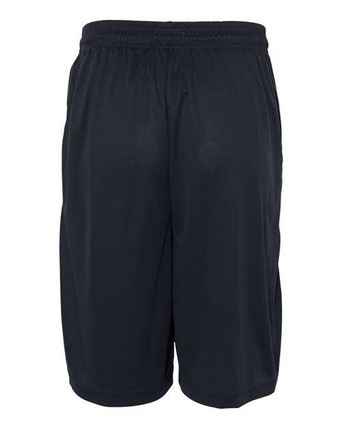 Badger 4119 Men's B-Core 10" Shorts with Pockets - Navy - back