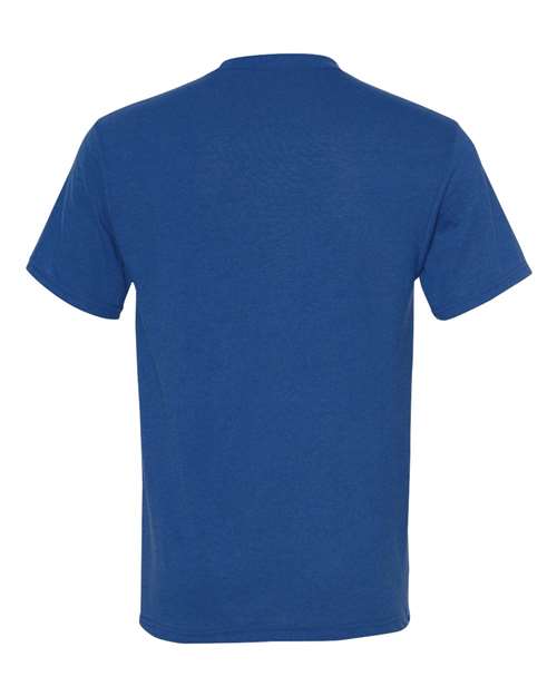 JERZEES 21MR Unisex Dri-Power® Performance T-Shirt - Royal - back
