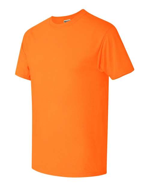 JERZEES 21MR Unisex Dri-Power® Performance T-Shirt - Safety Orange - side