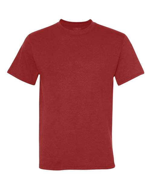 JERZEES 21MR Unisex Dri-Power® Performance T-Shirt - True Red - front