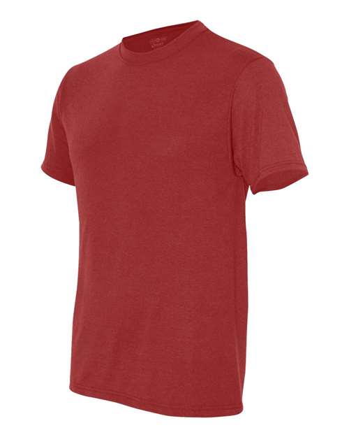 JERZEES 21MR Unisex Dri-Power® Performance T-Shirt - True Red - side