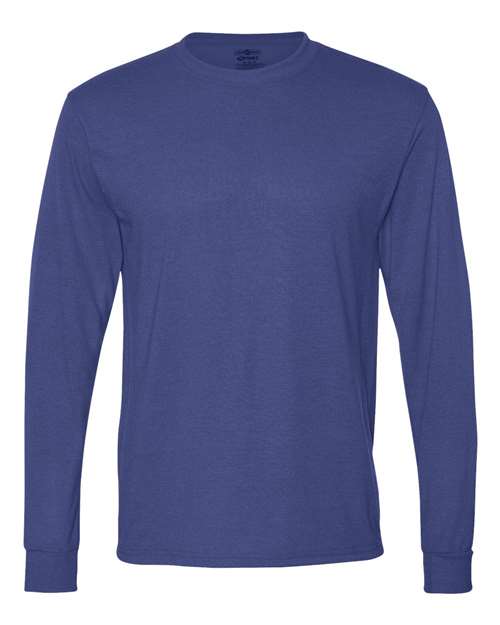 JERZEES 21MLR Unisex Dri-Power® Performance Long Sleeve T-Shirt - Royal - front