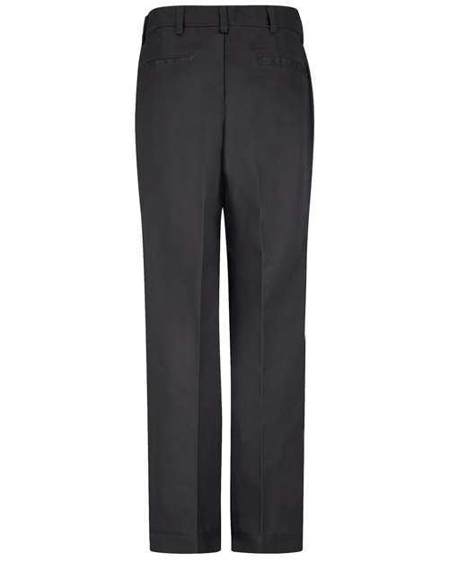 Red Kap PT22 Men's Modern Fit Industrial Pants - Black - Unhemmed - back