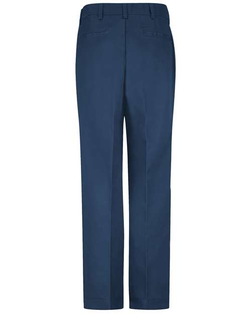 Red Kap PT22 Men's Modern Fit Industrial Pants - Navy - Unhemmed - back