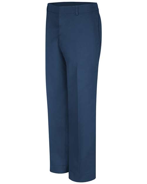 Red Kap PT22 Men's Modern Fit Industrial Pants - Navy - Unhemmed - front