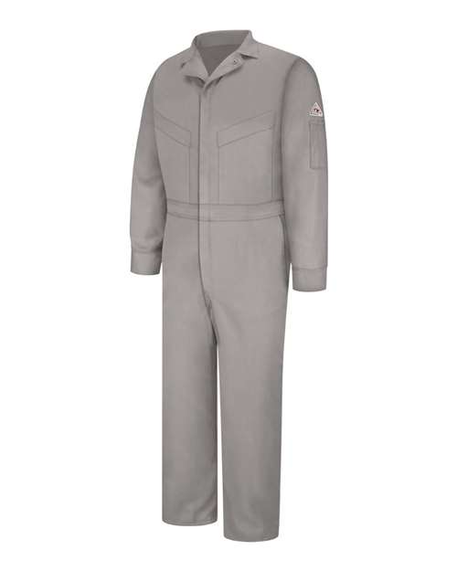 Bulwark CLD4 Men's Deluxe Coverall - GY-Grey - front