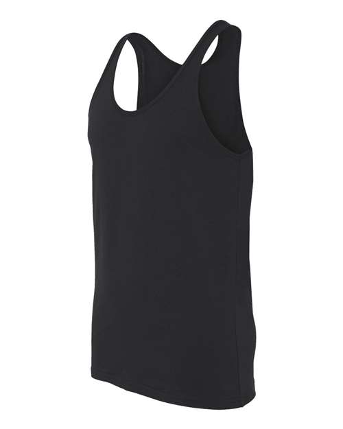 BELLA + CANVAS 3480 Jersey Tank - Black - side