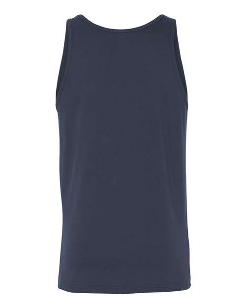 BELLA + CANVAS 3480 Jersey Tank - Navy - back