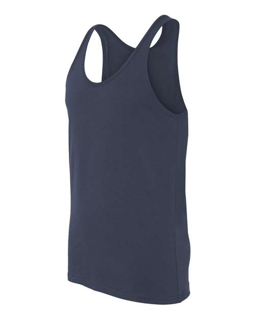 BELLA + CANVAS 3480 Jersey Tank - Navy - side