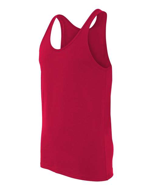 BELLA + CANVAS 3480 Jersey Tank - Red - side