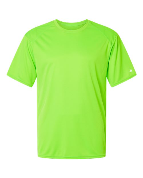 Badger 4120 Men's B-Core Sport Shoulders T-Shirt - Lime - front