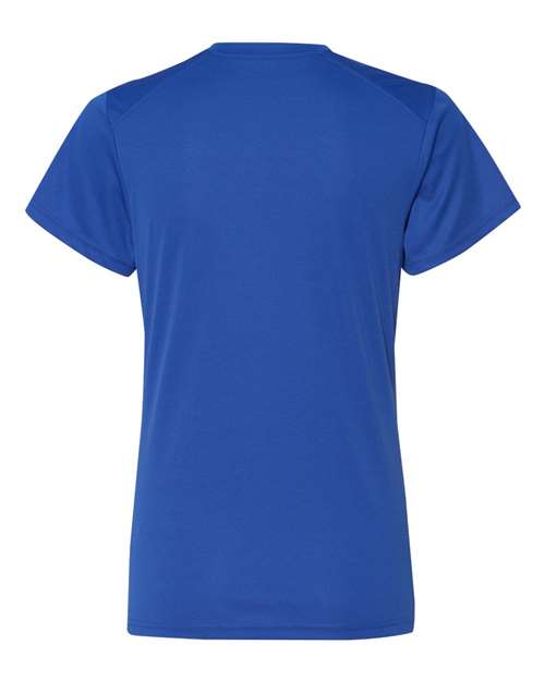 Badger 4162 Women’s B-Core V-Neck T-Shirt - Royal - back