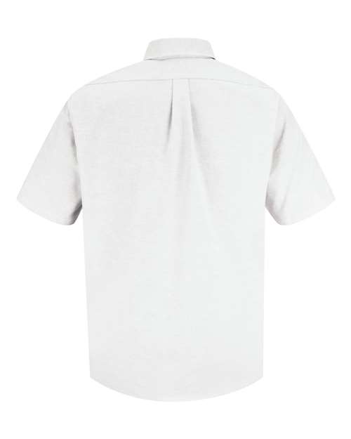 Red Kap SR60 Men's Executive Oxford Dress Shirt - White - back