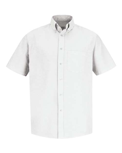 Red Kap SR60 Men's Executive Oxford Dress Shirt - White - front