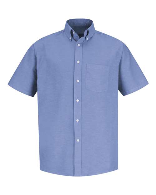 Red Kap SR60 Men's Executive Oxford Dress Shirt - Light Blue - front
