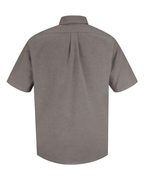 Red Kap SR60 Men's Executive Oxford Dress Shirt - GY-Grey - back