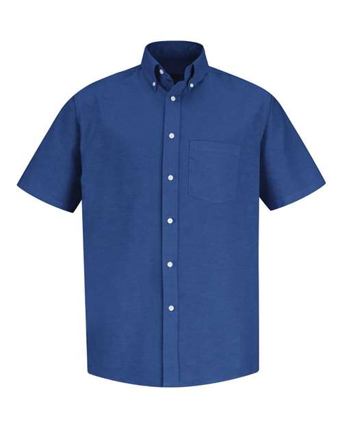 Red Kap SR60 Men's Executive Oxford Dress Shirt - FB-French Blue - front
