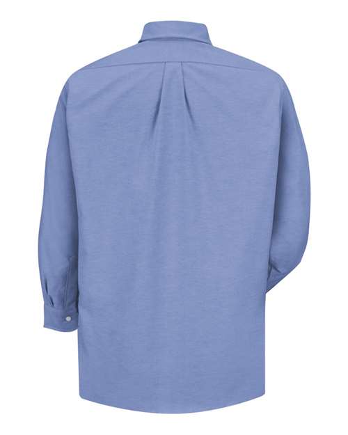 Red Kap SR70 Men's Executive Oxford Dress Shirt - LB-Light Blue 35 - back