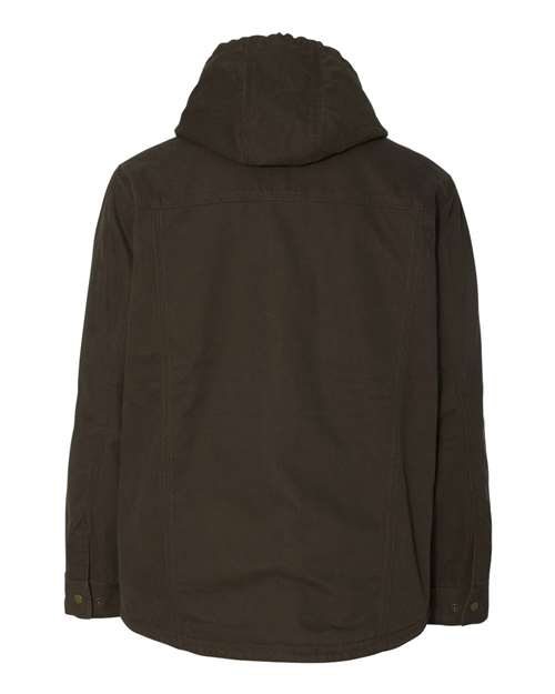 DRI DUCK 5090 Men's Laredo Boulder Cloth™ Canvas Jacket with Thermal Lining - Tobacco - back