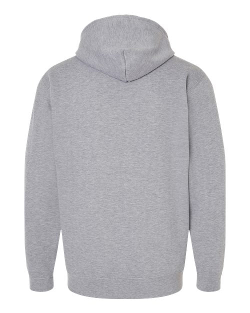 J. America 8815 Men's Tailgate Hooded Sweatshirt - Oxford - back