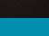YP Classics 6089M Premium Flat Bill Snapback Cap - Black/ Teal - swatch