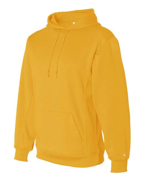 Badger 1454 Men's Performance Fleece Hooded Sweatshirt - Gold - side