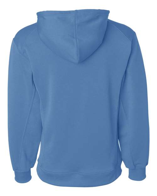 Badger 1454 Men's Performance Fleece Hooded Sweatshirt - Columbia Blue - back