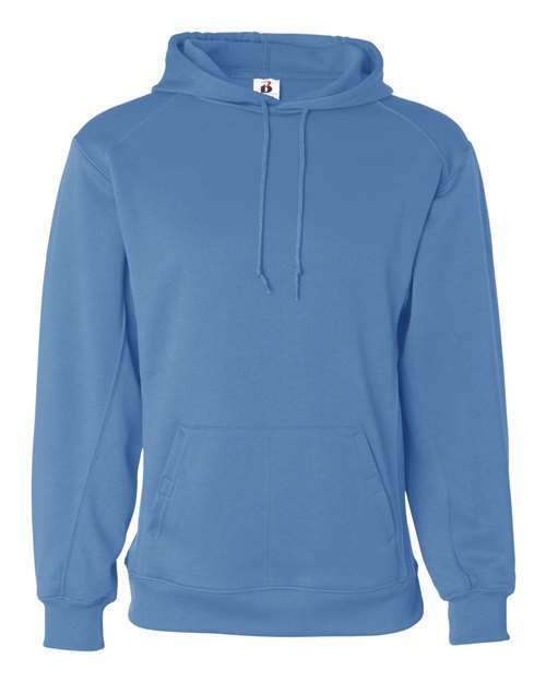 Badger 1454 Men's Performance Fleece Hooded Sweatshirt - Columbia Blue - front