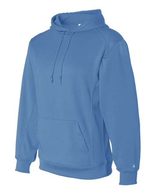 Badger 1454 Men's Performance Fleece Hooded Sweatshirt - Columbia Blue - side