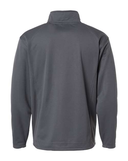 Badger 1480 Men's Performance Quarter-Zip Pullover - Graphite - back