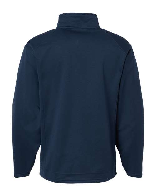 Badger 1480 Men's Performance Quarter-Zip Pullover - Navy - back