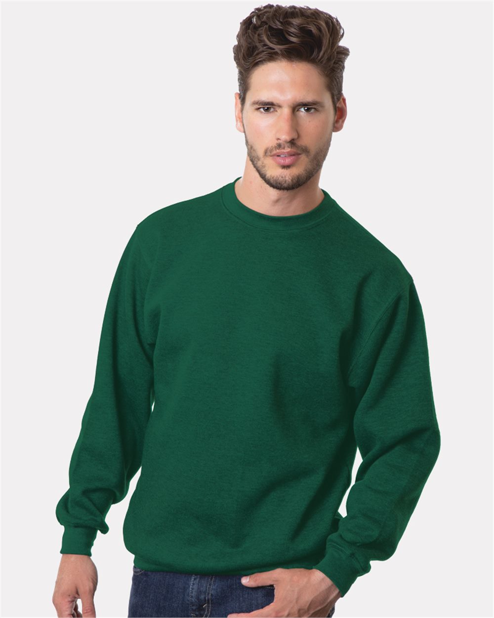 Bayside 1102 Unisex USA-Made Crewneck Sweatshirt - style