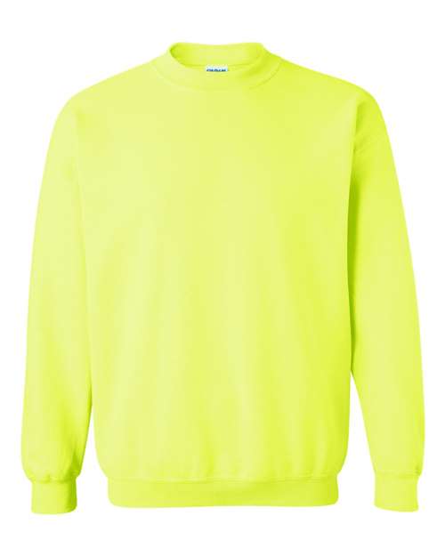 Gildan 18000 Unisex Heavy Blend™ Crewneck Sweatshirt - Safety Green - front