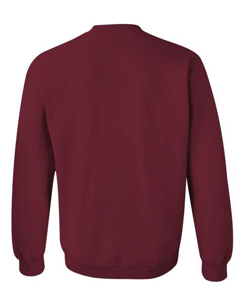 Gildan 18000 Unisex Heavy Blend™ Crewneck Sweatshirt - Garnet - back