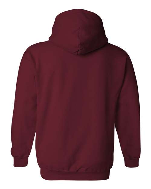Gildan 18500 Unisex Heavy Blend™ Hooded Sweatshirt - Garnet - back