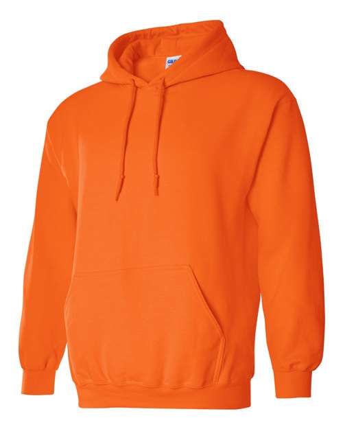 Gildan 18500 Unisex Heavy Blend™ Hooded Sweatshirt - Safety Orange - side