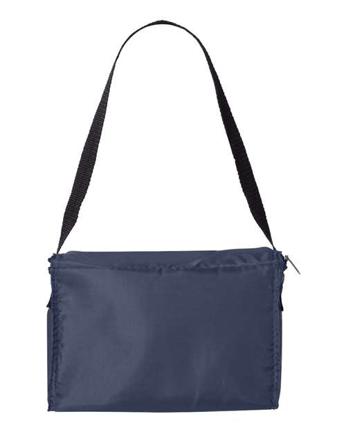 Liberty Bags 1691 Joe 6-Pack Cooler - Navy - back