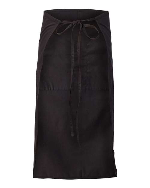 Liberty Bags 5508 Bistro Apron - Black - back