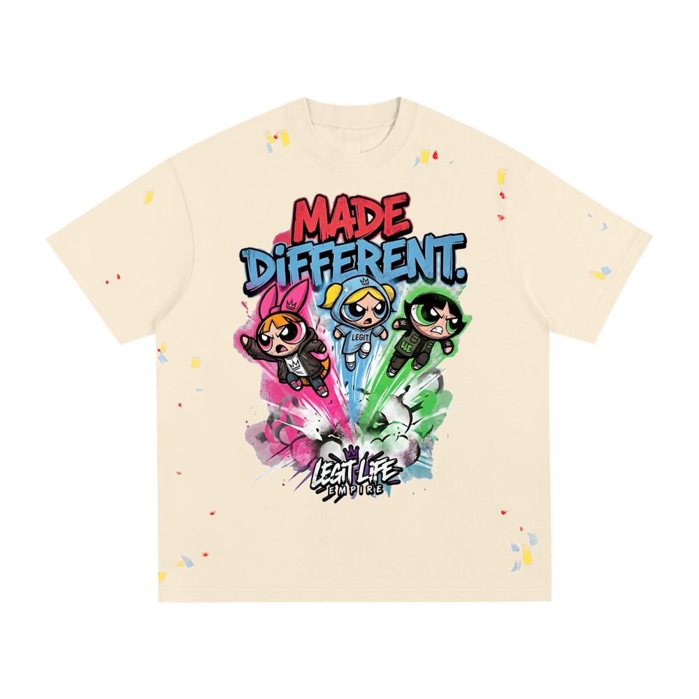 LEGIT LIFE EMPIRE 90'S EDITION Paint Splatter T-Shirt