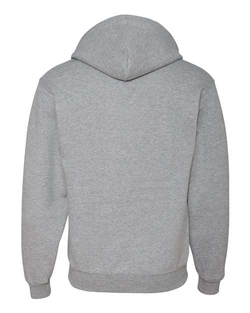 JERZEES 993MR Unisex NuBlend® Full-Zip Hooded Sweatshirt - Athletic Heather - back