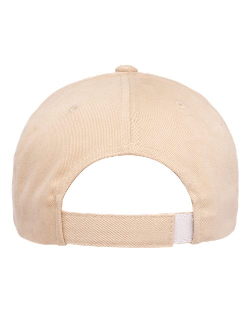YP Classics 6363V Structured Brushed Twill Cap - Putty - back